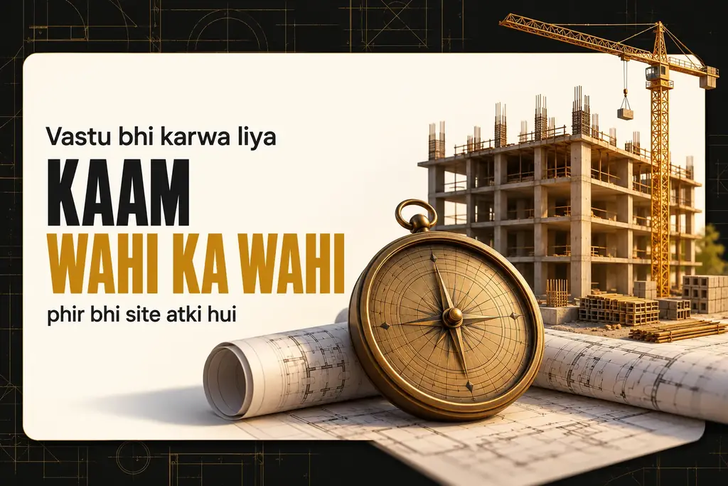 Vastu bhi karwa liya, kaam wahi ka wahi