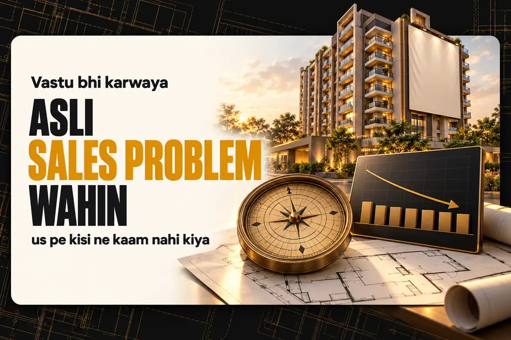 Vastu bhi karwaya — par asli sales problem pe kisi ne kaam nahi kiya